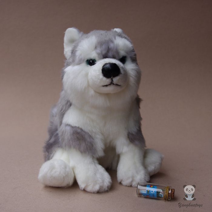 husky stuffed animal