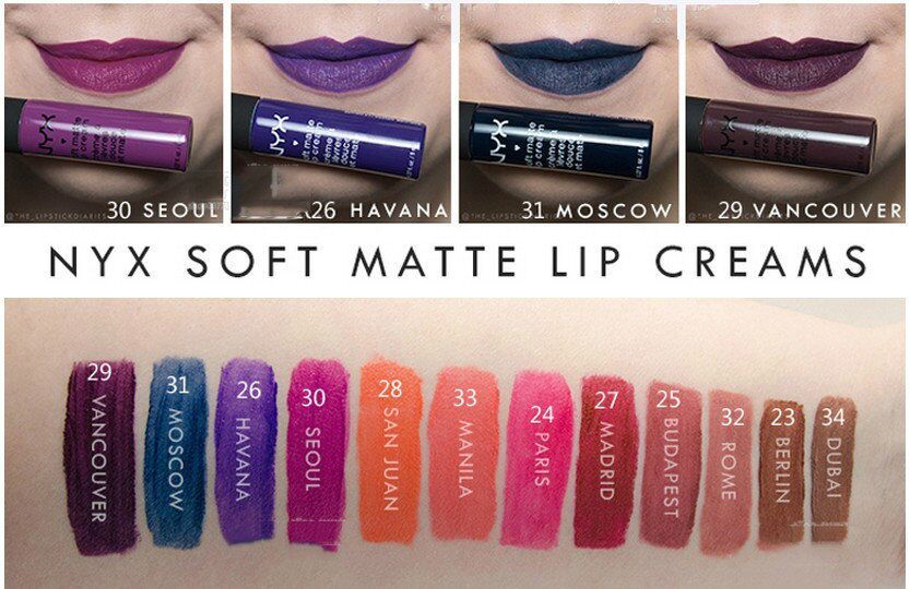 Image result for NYX Professional Makeup soft matte Lipstick, vancouver