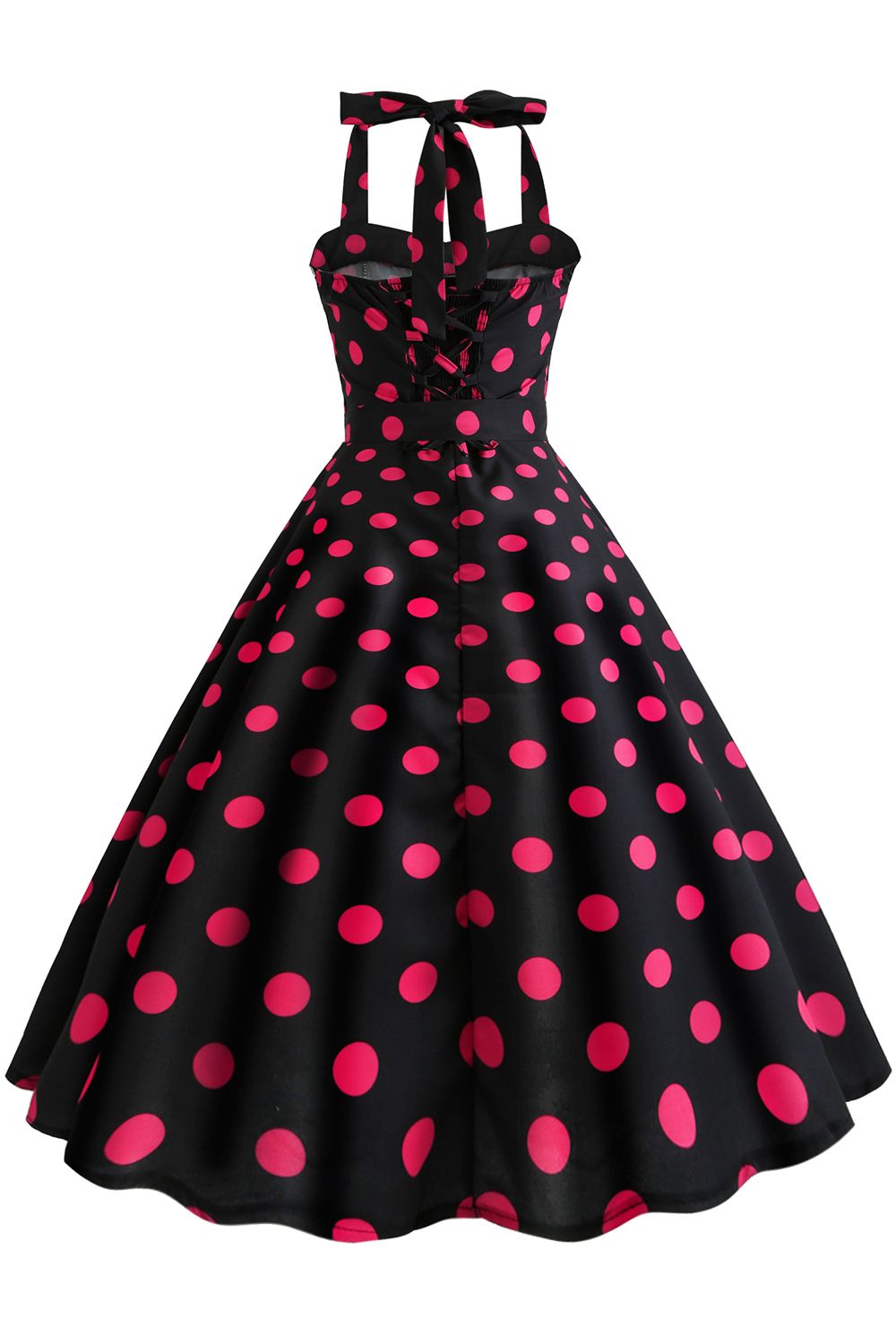 RED /& WHITE POLKA DOTTED DRESS custom sizes 1-8