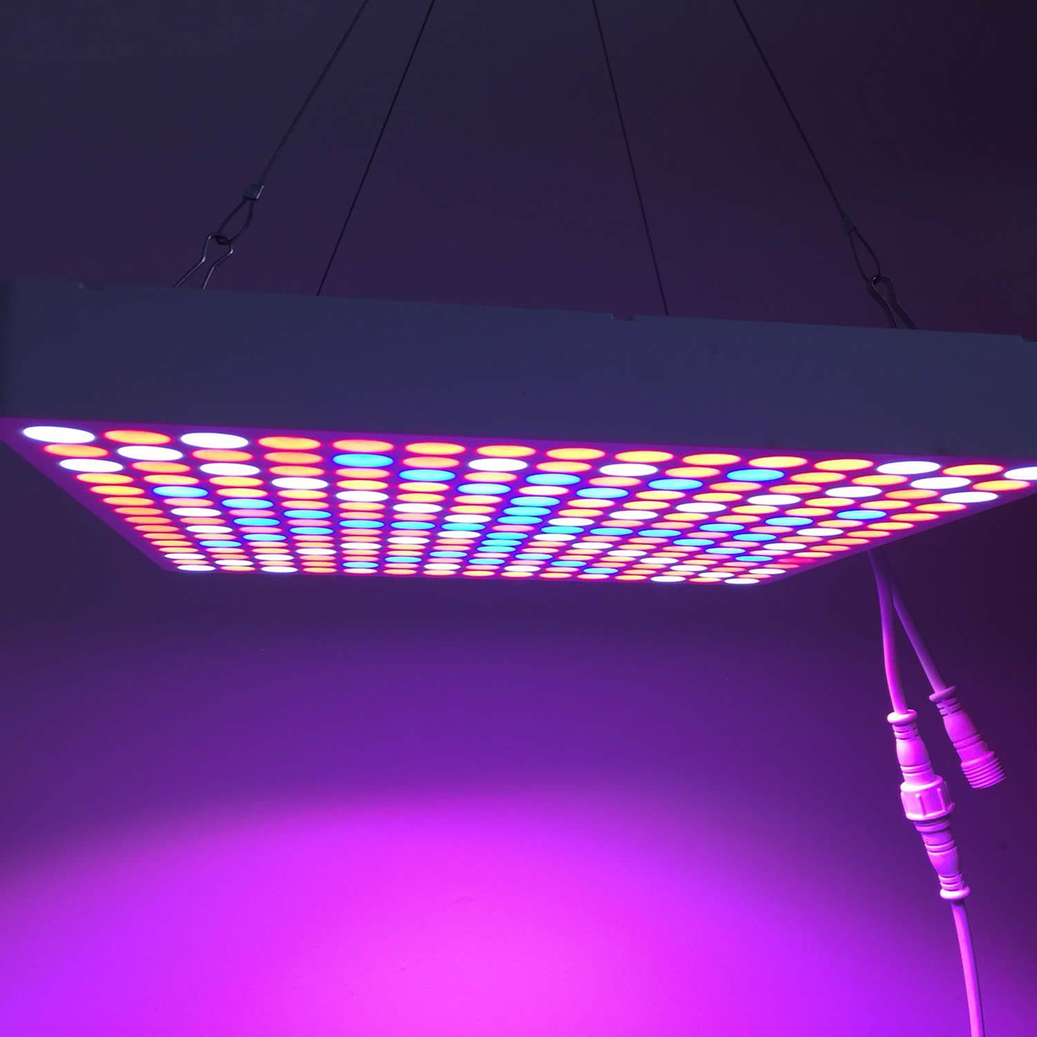 LED Hanging Panel Grow Light 50W IR UV Lamp Indoor Plant Grows Lighting