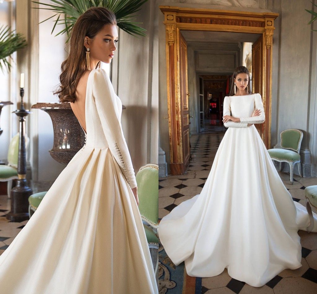 milla nova long sleeve wedding dress