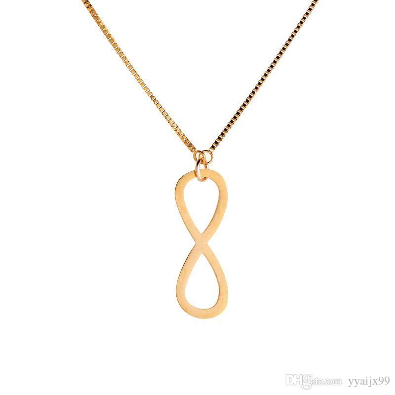 Endless Love 8 Shaped Pendant For Women 