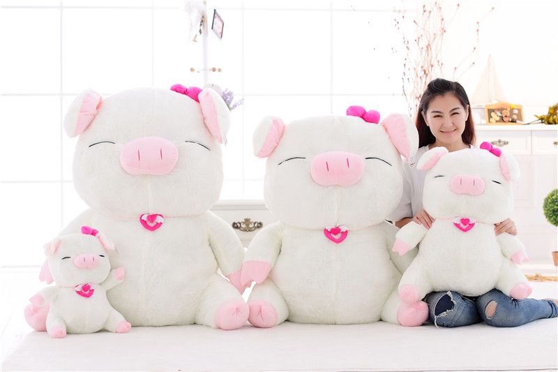 big pig stuffed animal