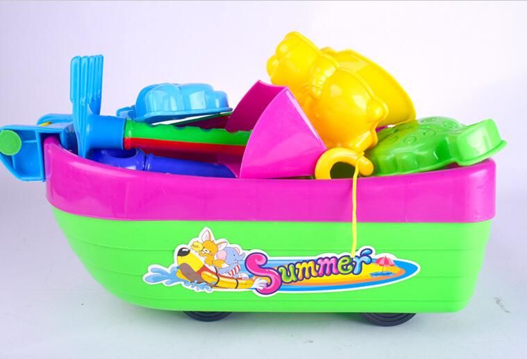 sandy boat toy