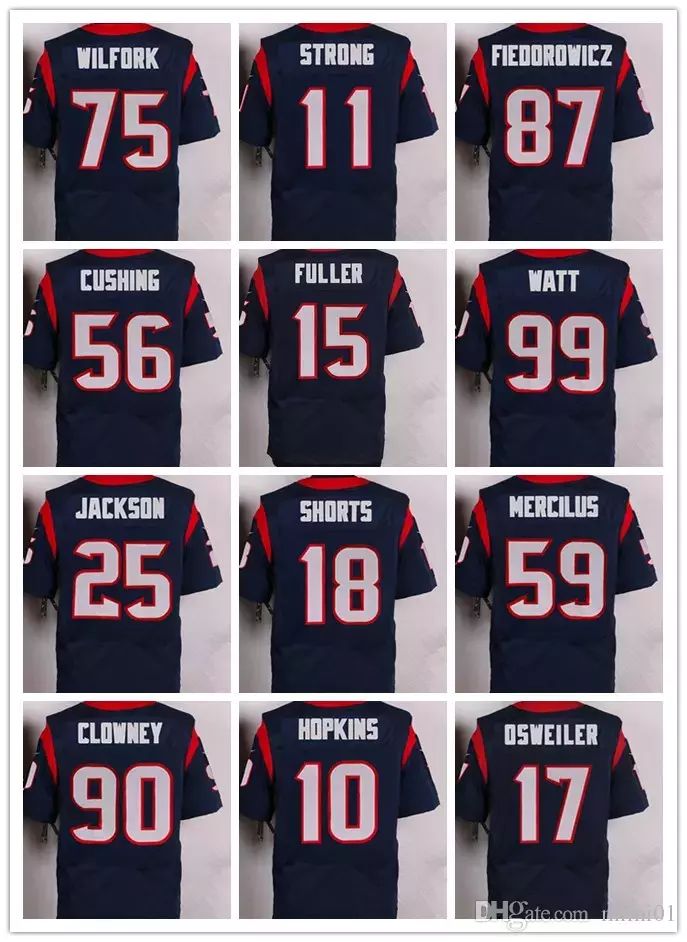 houston texans custom jersey