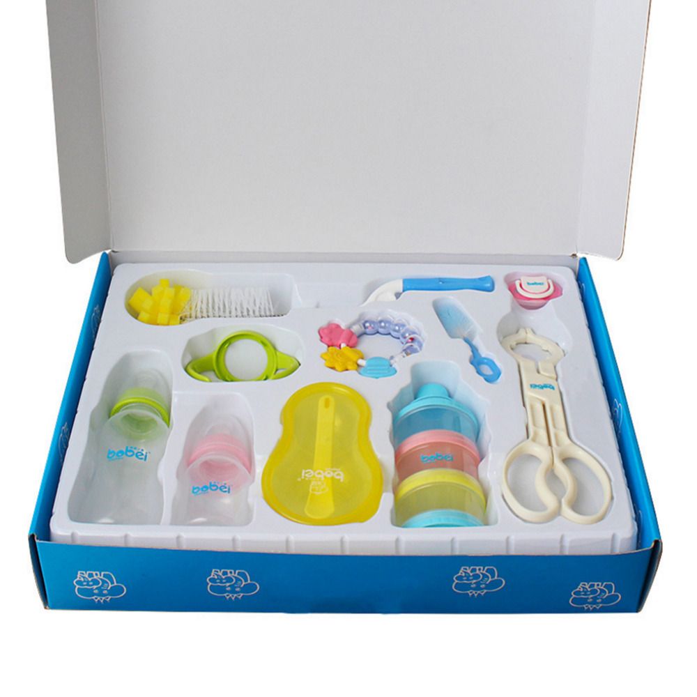 2020 Baby Infant Feeder Set 2 Milk Bottles Nipple Baby Food