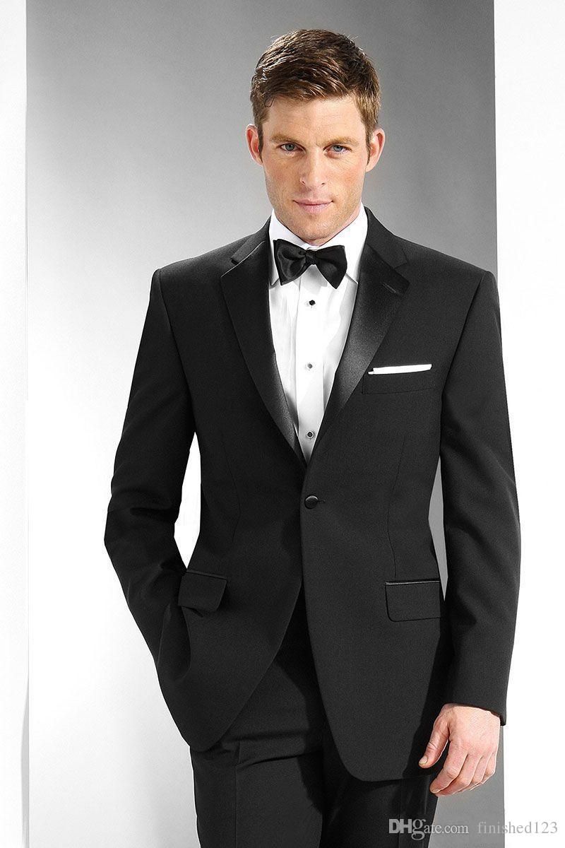 black suit design male