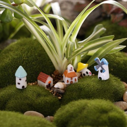 Miniature dollhouse Pont Fée Décoration De Jardin Micro Paysage Decor Figurine