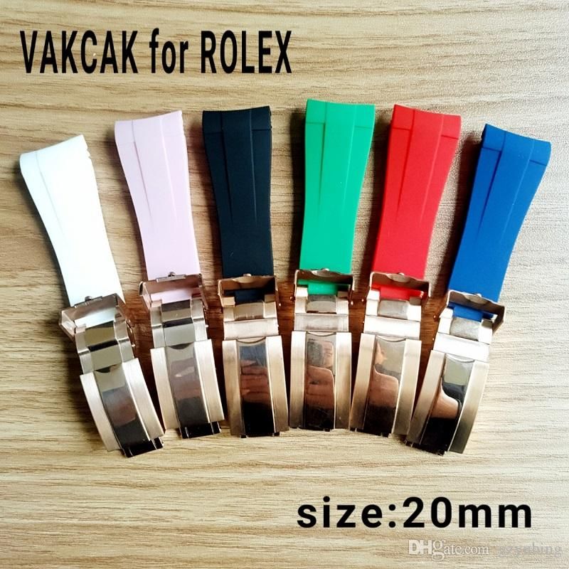 Acquistare Cinturino In Pelle Di Dimensioni 20mm Adatto ROLEX SUB / GMT,  Nuovo Cinturino In Morbida Lega Impermeabile Resistente Con Fibbia Originale  In Oro Rosa Economico | Consegna Veloce E Qualità | DHgate Italy
