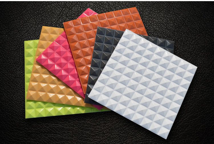 New Wholesale 30x30cm Pe Foam 3d Wall Stickers Safty Home Decor