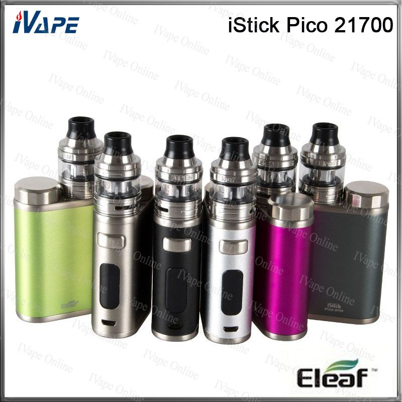 Eleaf Istick Pico Kit 100w 4000mah Avb Battery With Ello Tank 2ml 4ml Extendable Atomizer With New Hw1 C Coil 100 Original Best E Cigarette Kits Best Electronic Cigarette Kits