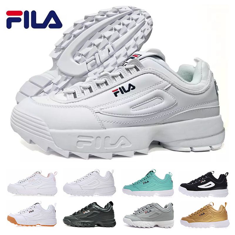 2018 FILA Disruptors II 2 Triple White Black Grey Pink Women Special Section Sports Sneaker Increased Jogging Men Running Shoes Eur 36 44 Winter ... 2018 FILA Disruptors II 2 Triple White Black Grey Pink Women Special Section Sports Sneaker Increased Jogging Men Running Shoes Eur 36 44 Winter ...