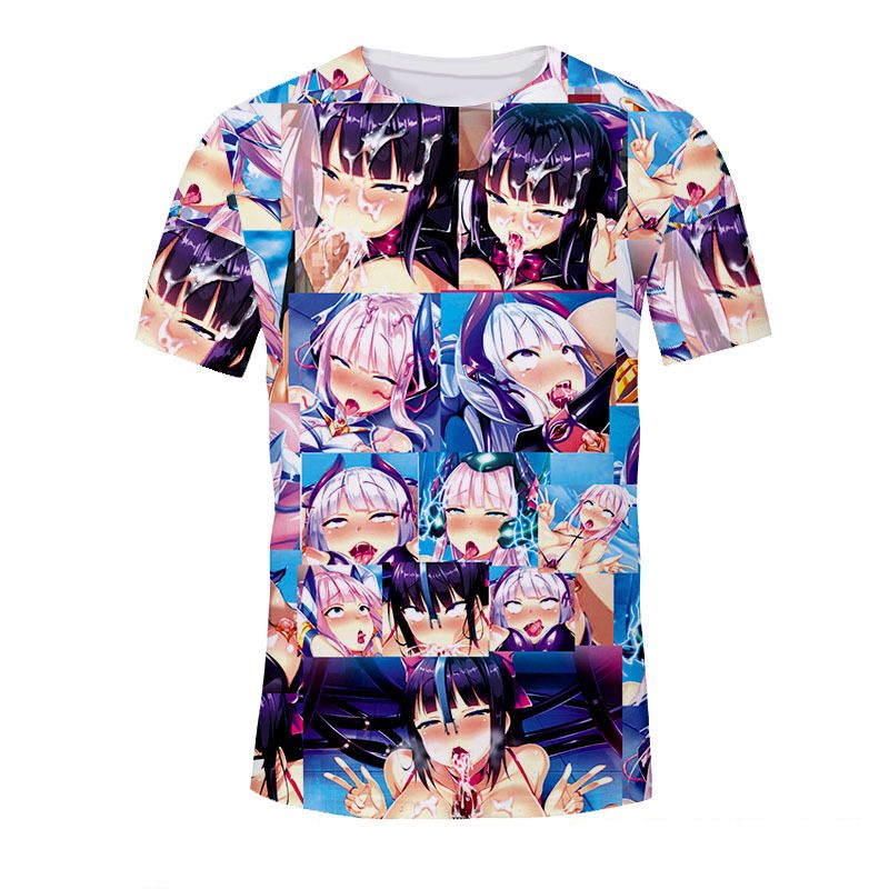 Ahegao T-Shirt Manga Tee Anime Sexy Face T-Shirt Comics Ahegao T-Shirt Manga Tee Anime Sexy Face T-Shirt Comics