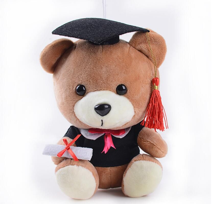 graduation plush animals