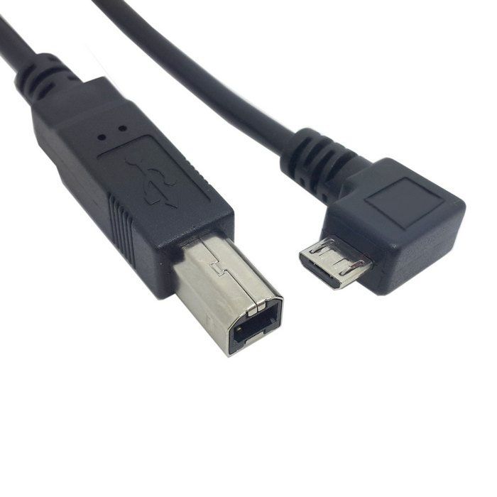 micro usb to usb b printer cable