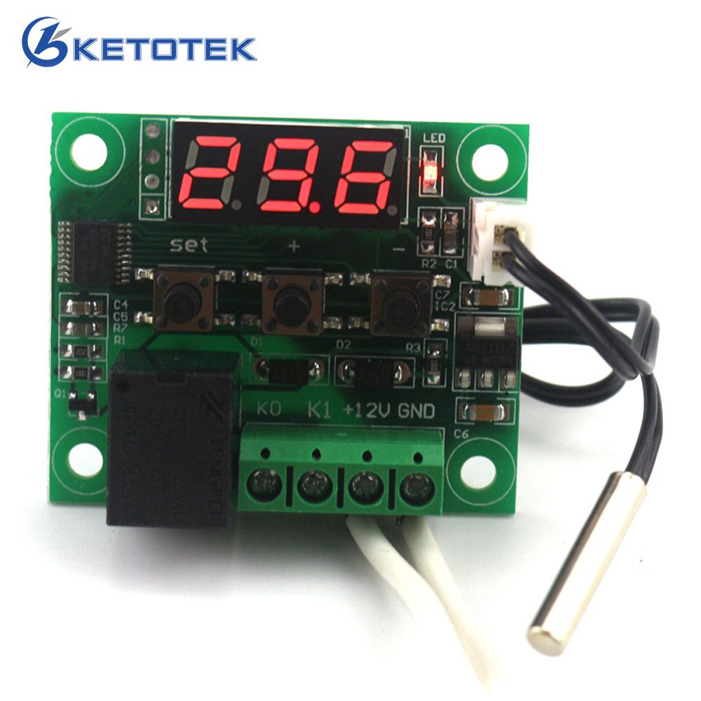 dc 12v digital temperature controller