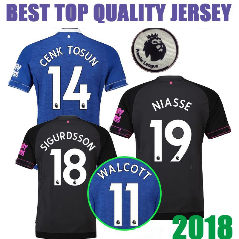 camisa everton preta e rosa