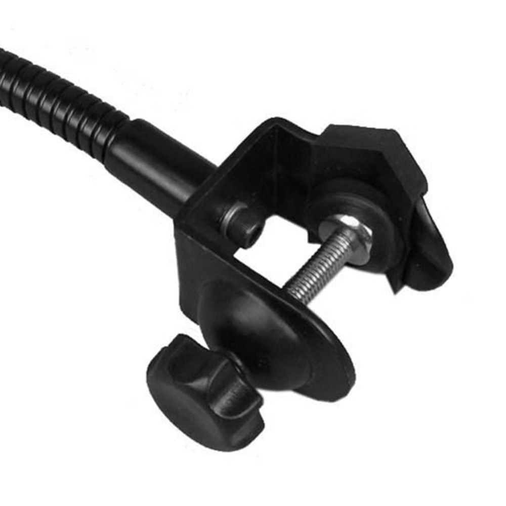 Pro Photo Studio Lights Stand Background Holder C Clamp Clip Flex Arm Reflector