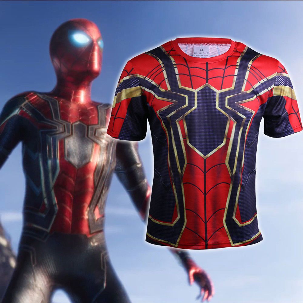 spiderman cosplay shirt