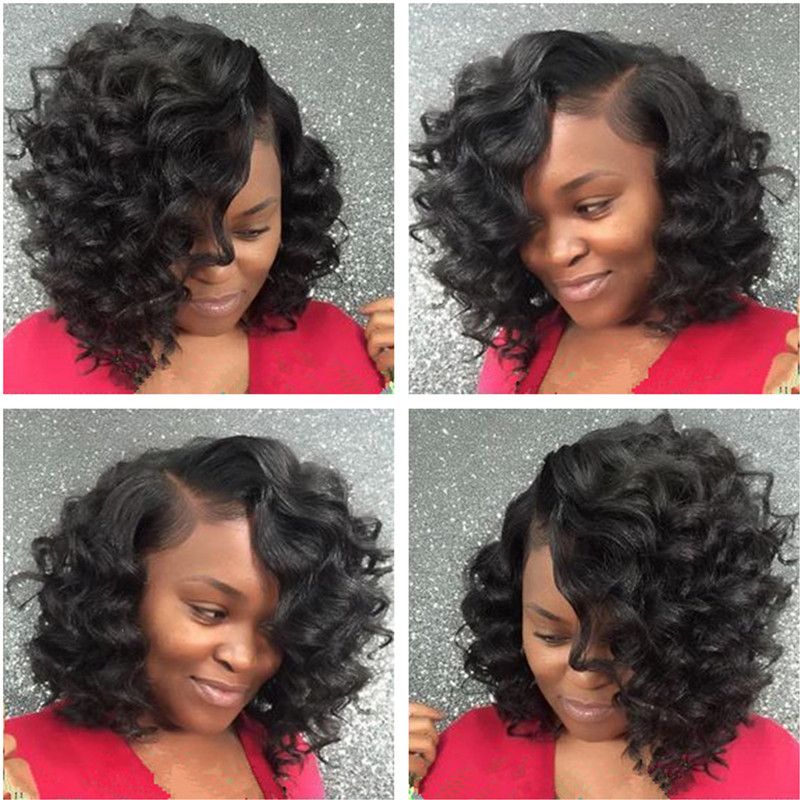 Human Hair Weave Malaysian Virgin Hair Body Wave Lace Front Wig