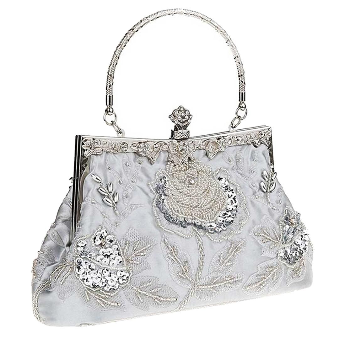 silver rose purse price