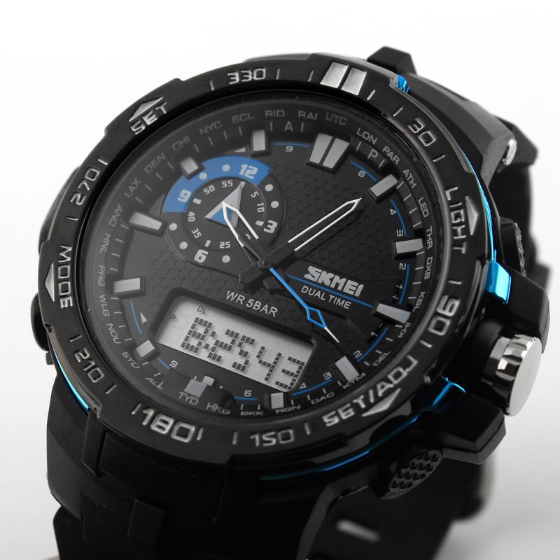 dual time sport watch