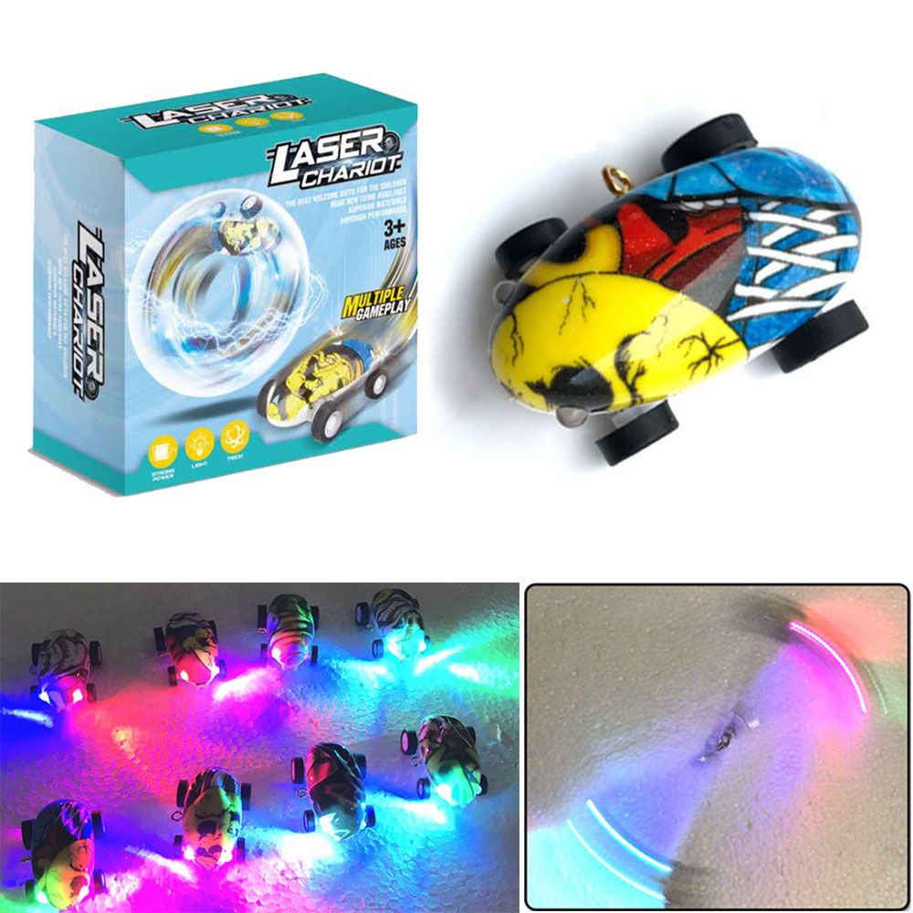 Modernize Council rehearsal Multiple Gameplay Laser Chariot 360 Degree Rotate Stunt Car With LED Light  High Speed Child Toy