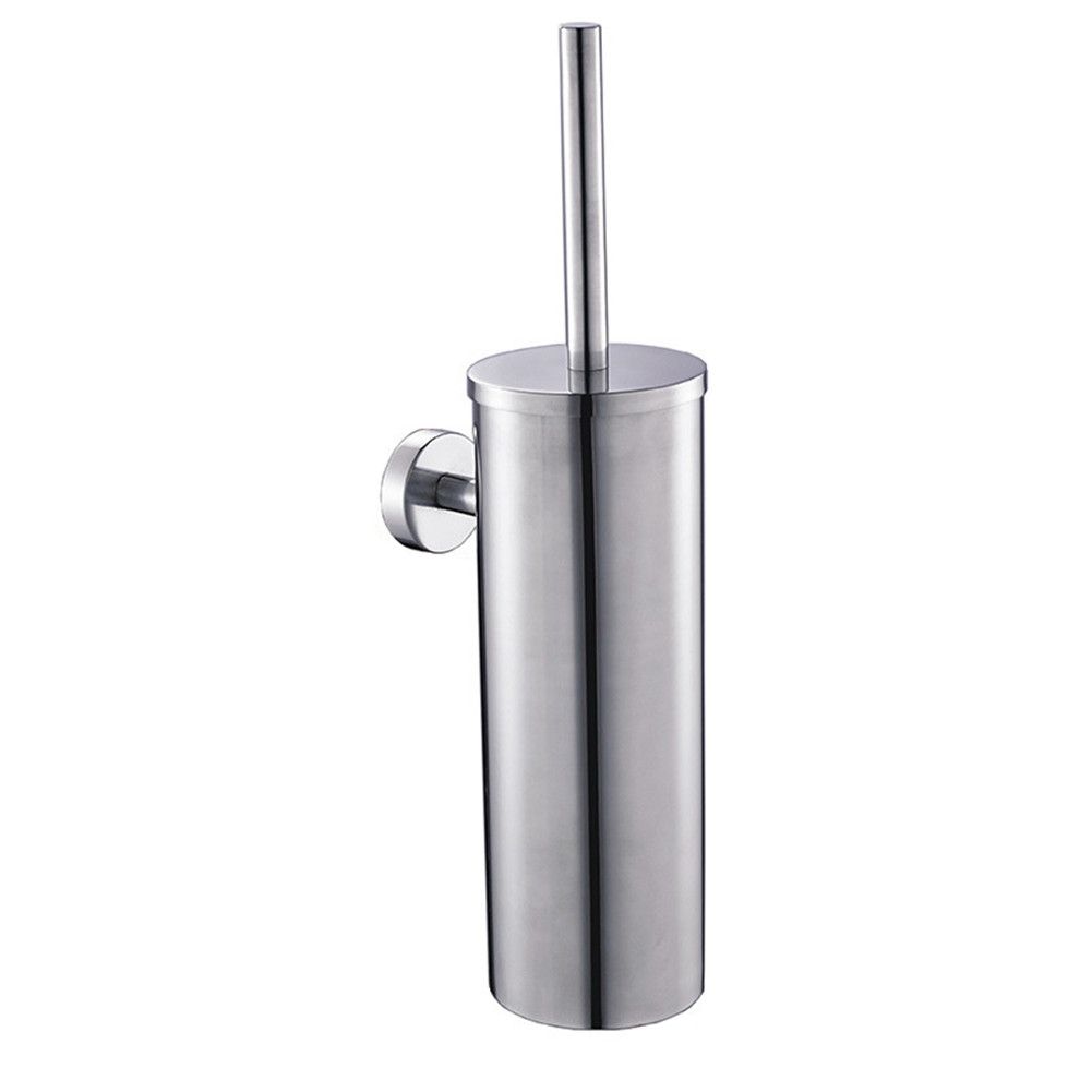 stainless steel toilet brush and holder