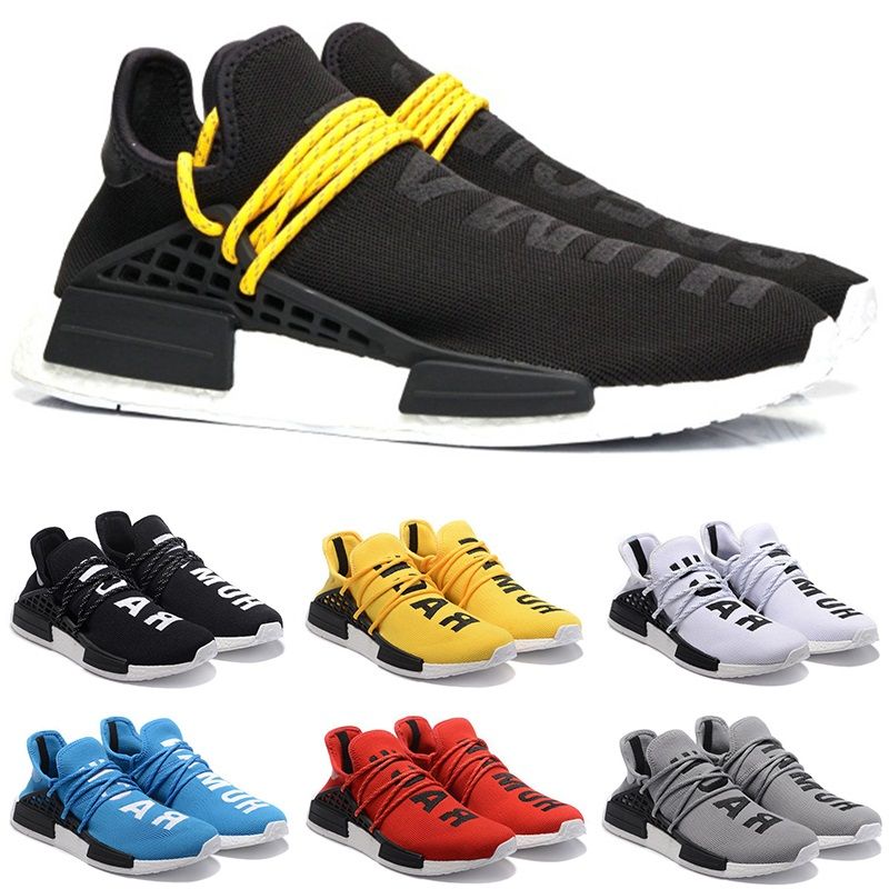 Acheter Adidas NMD Human Race Boost Course Course Humaine Chaussures Hommes  Femmes Pharrell Williams HU Runner Jaune Noir Blanc Rouge Gris Bleu Pas  Cher Sportif Sneaker Taille 36 47 De 29,09 €