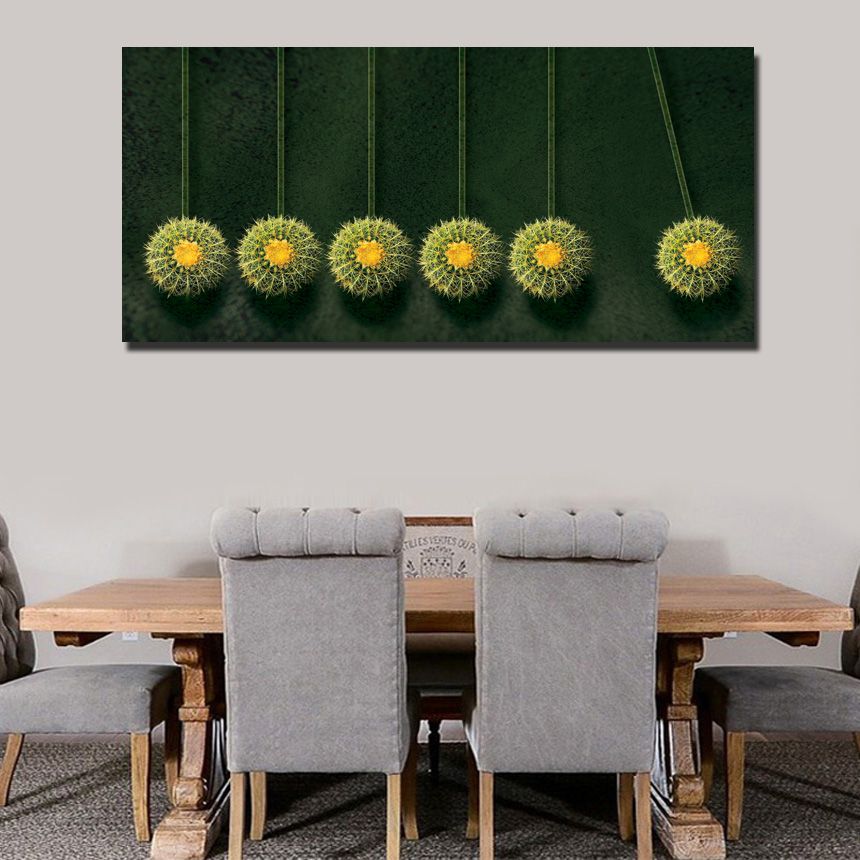 2020 Nordic Cactus Decoration Plants Posters And Prints Cactus Decor Wall Art Canvas Painting Poster Cuadros Decocation No Frame From Kittyfang 22 19 Dhgate Com