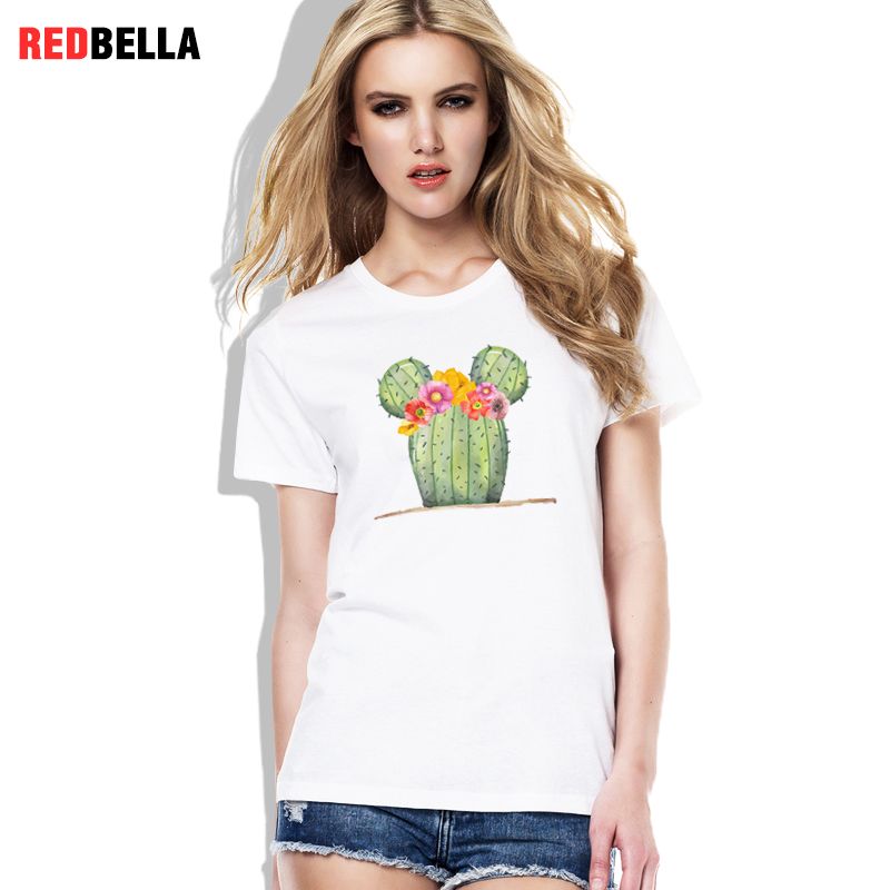 camisetas cactus mujer