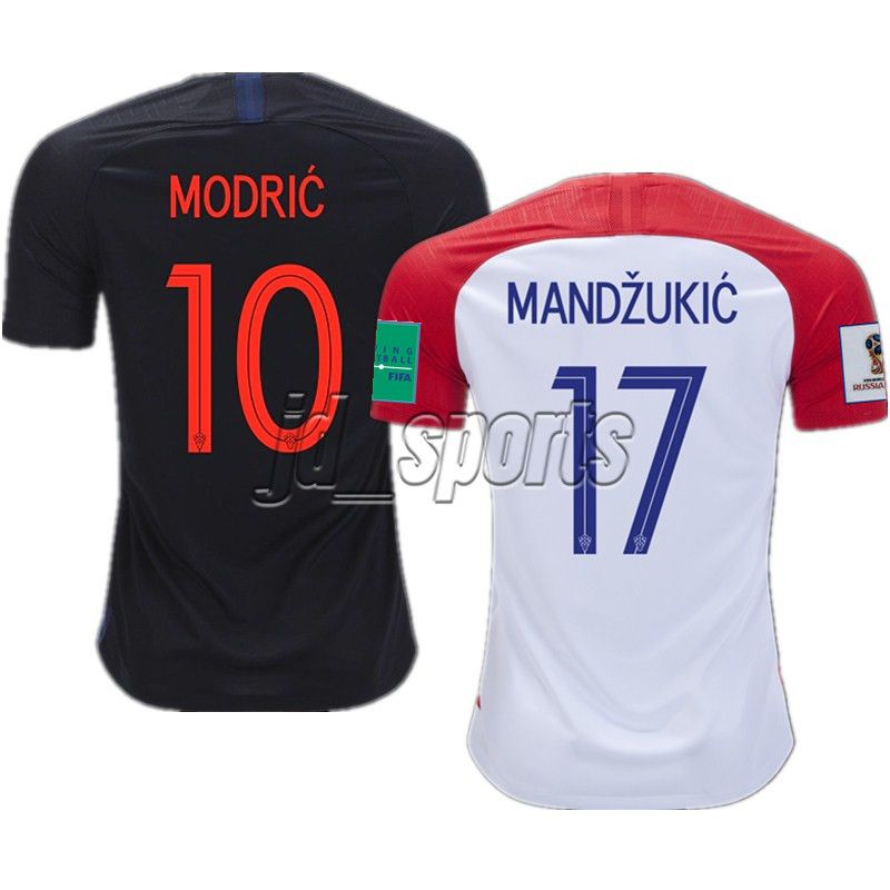 Croatia Copa Mundial de Futbol de Croacia 2018 Camisa Camisetas de fútbol Modric Kovacia Camisetas