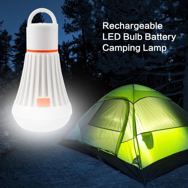 battery camping lamp