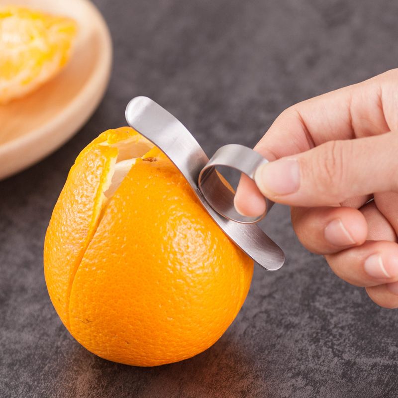 Stainless Steel Orange Lemon Peeler Slicer Fruit Vegetable Kitchen Tools Gadgets Stainless Steel Orange Lemon Peeler Slicer Fruit Vegetable Kitchen Tools Gadgets