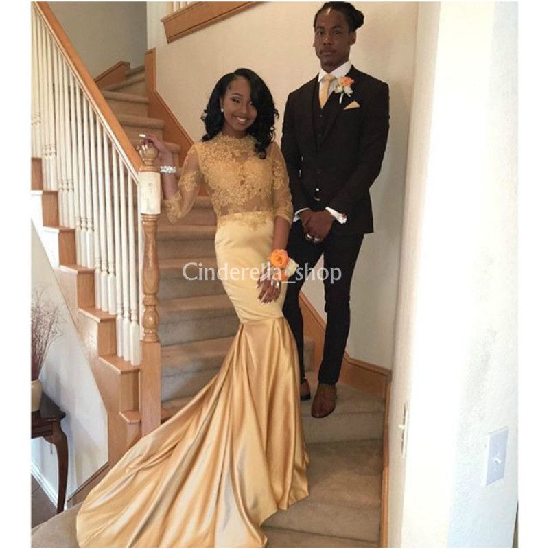 cheap black and gold prom dresses