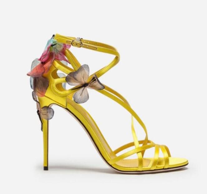 sandalias amarelas 2018