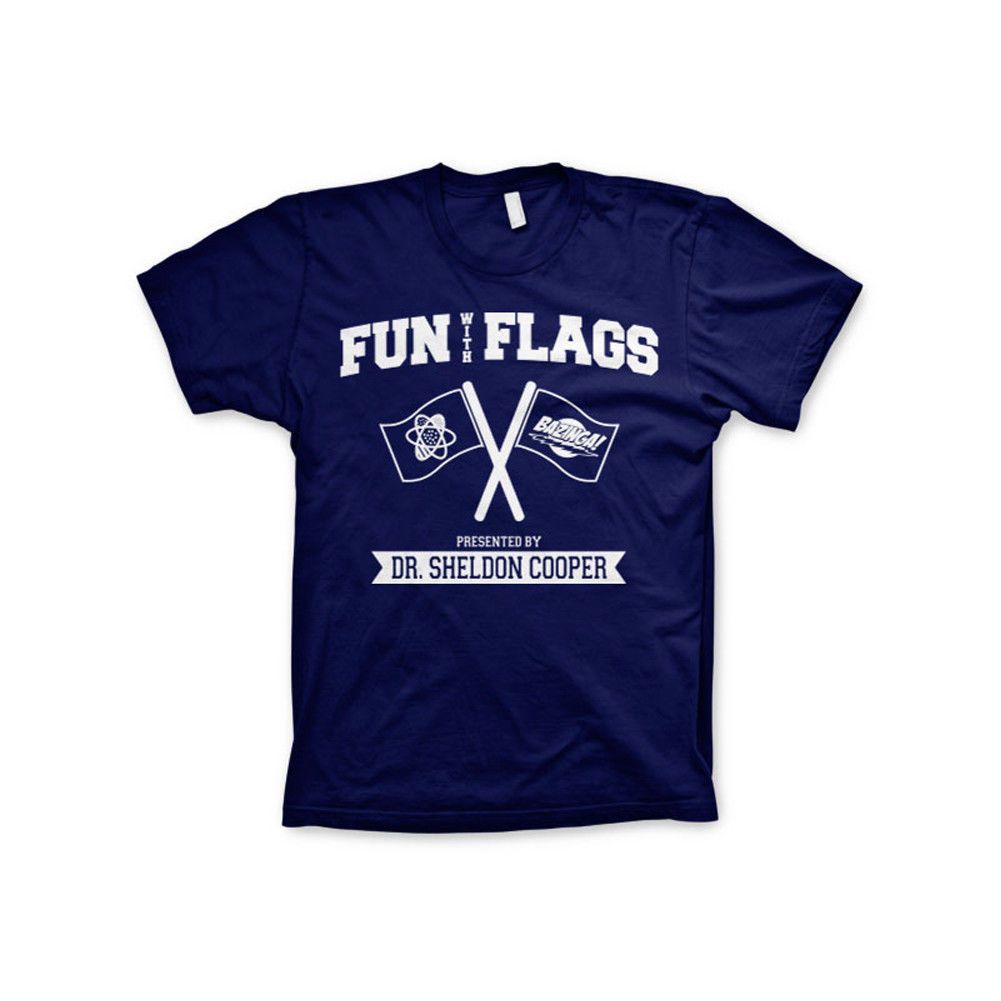 Officially Licensed TBBT Fun With Flags Women/'s T-Shirt S-XXL Sizes
