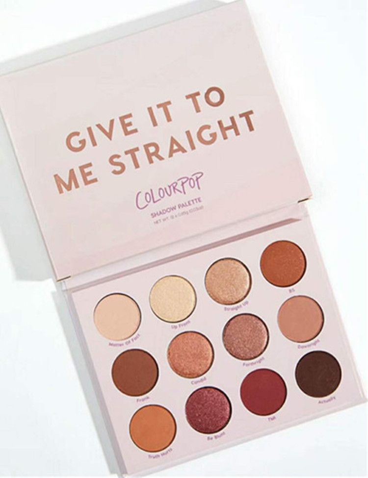 New Colourpop Eyeshadow Palette Give It To Me Straight Eyeshadow Makeup Eye Shadow Palette Dhl Eyeshadow Tips Green Eyeshadow From Dhgate 2020 3 56