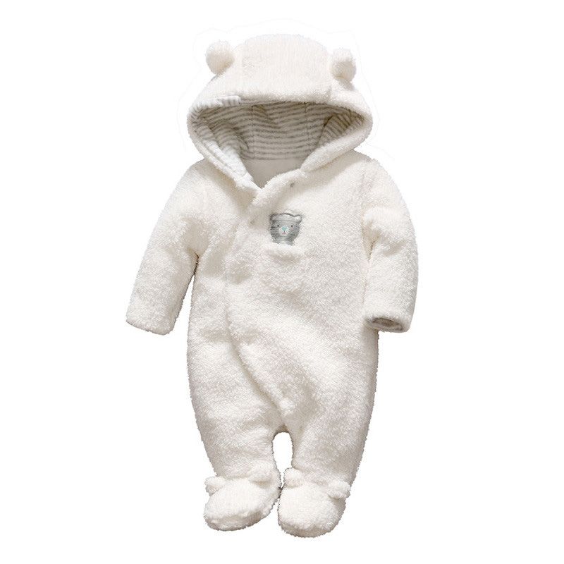 Compra Bebé Recién Nacido Ropa De Abrigo Bebé Baby Girl Boy Chamitos De  Peluche Con Capucha Mono De Invierno Overoles Para Niños ROUPA MENAINA  Barato | Entrega Rápida Y Calidad | Es.Dhgate