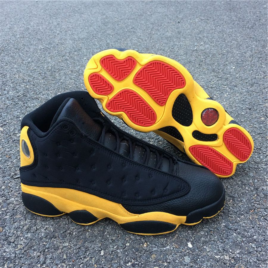 13s yellow and black