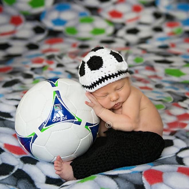 newborn football hat