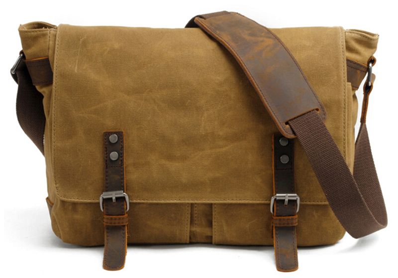 2020 E6928 Canvas Vintage DSLR SLR Camera Bag Shoulder Strap Case