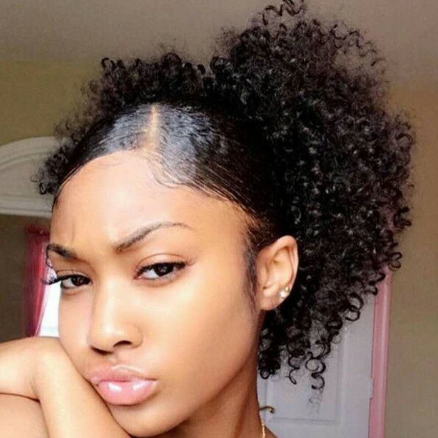 New Arrival Afro Kinky Curly puff Ponytails with clip in human hair accessory Short Big Fluffy Ponytails for black women 120g New Arrival Afro Kinky Curly puff Ponytails with clip in human hair accessory Short Big Fluffy Ponytails for black women 120g