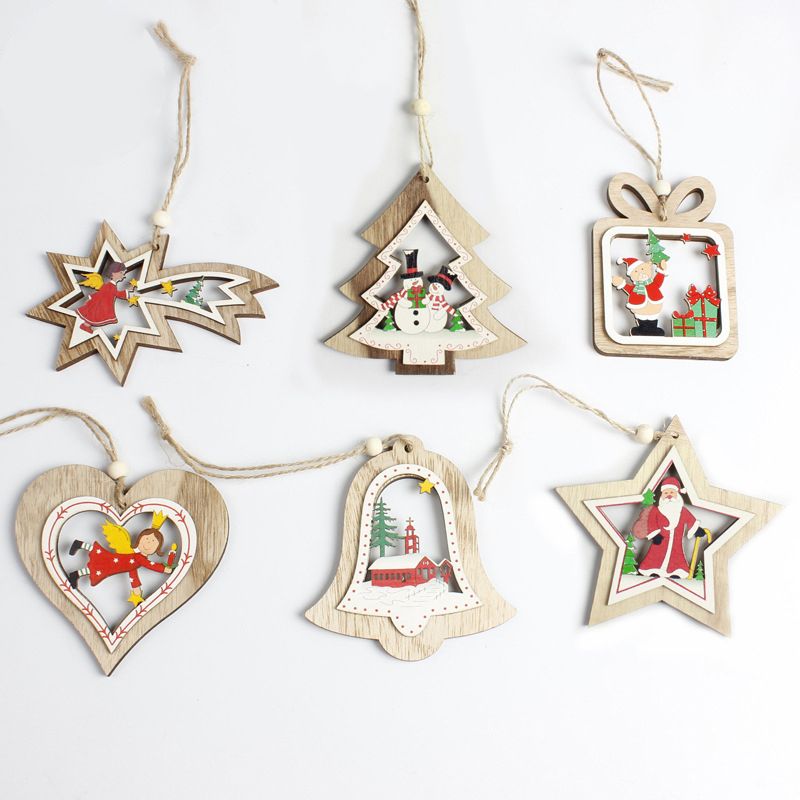 Diy Wooden Pendants Ornaments Colorful Laser Cut Wood - Laser Cut Wooden Pendants Diy Wooden Pendants Ornaments Colorful Laser Cut Wood - Laser Cut Wooden Pendants