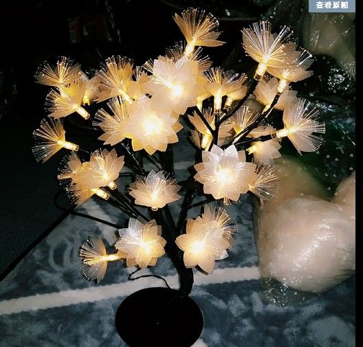 2019 Optical Fiber Led Lights Led Small Lanterns String Lights Bedroom Layout Girls Heart Room Lights Rose Lantern From Fangyan 30 64 Dhgate Com
