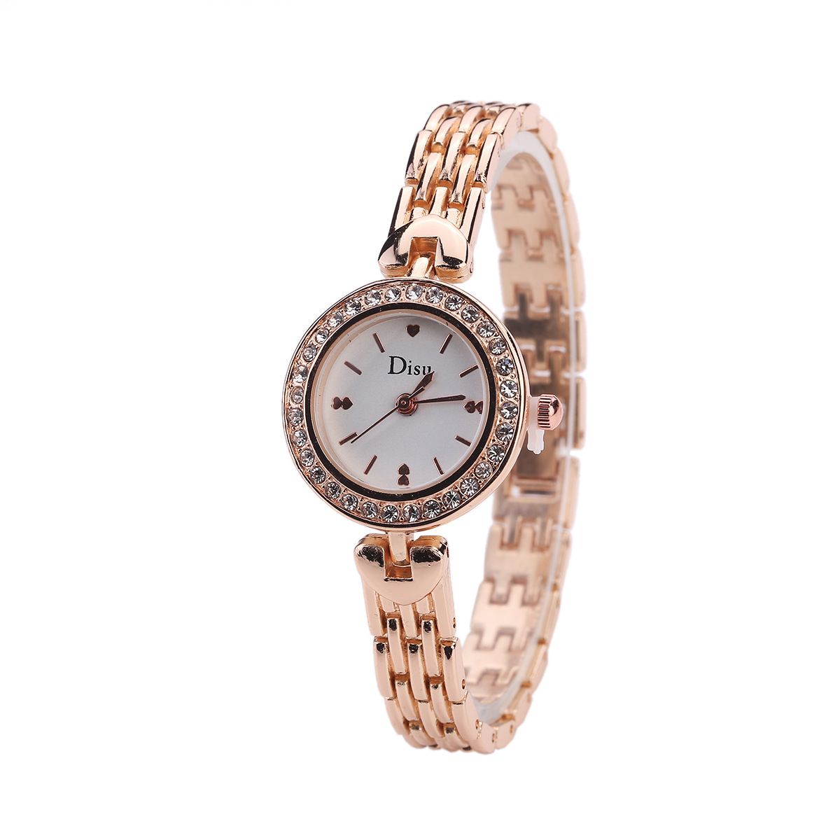 Le Migliori Marche Orologi Da Polso Da Donna Daffari Orologio Da Polso Da  Donna Al Quarzo In Oro Rosa Con Numeri Romani In Acciaio Inossidabile Da  3,33 € | DHgate Italy