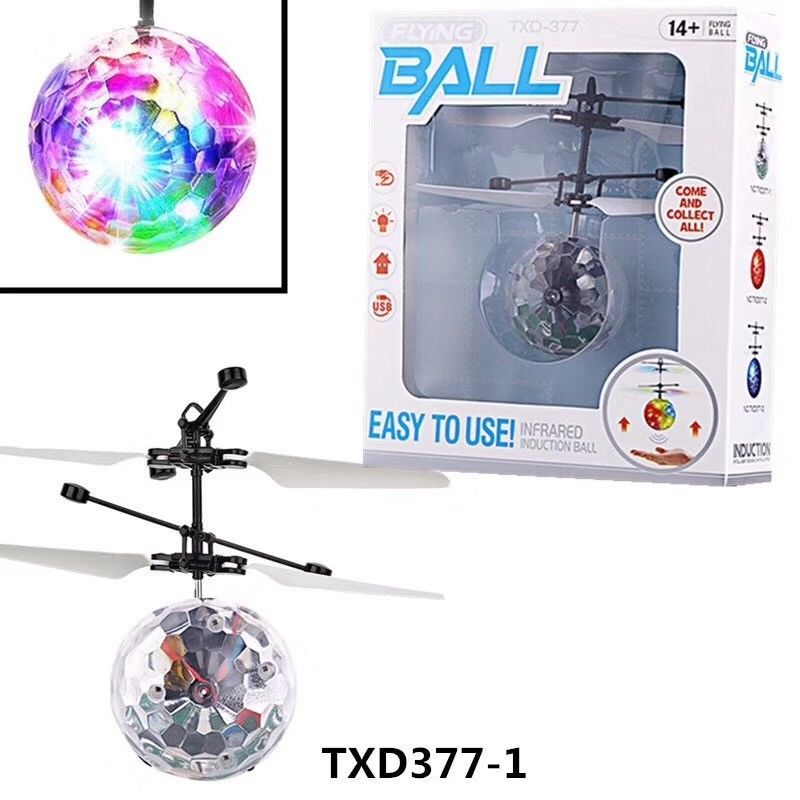 Air RC Flying Ball Crystal Drone Helicopter Ball Mini Aircraft Flying