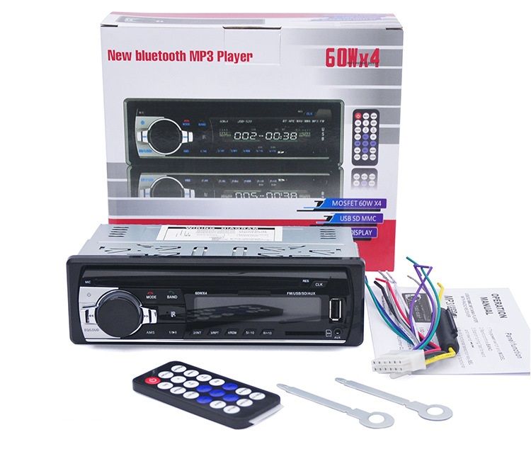 NC 12V Car Stereo FM Radio MP3 Audio Player Support Bluetooth Phone