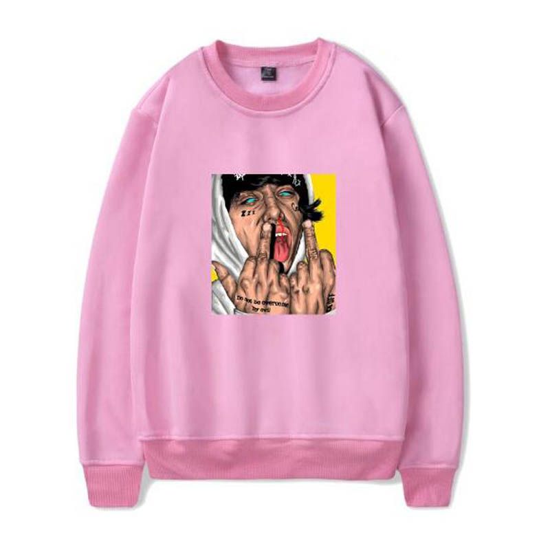 moletom rosa lil xan