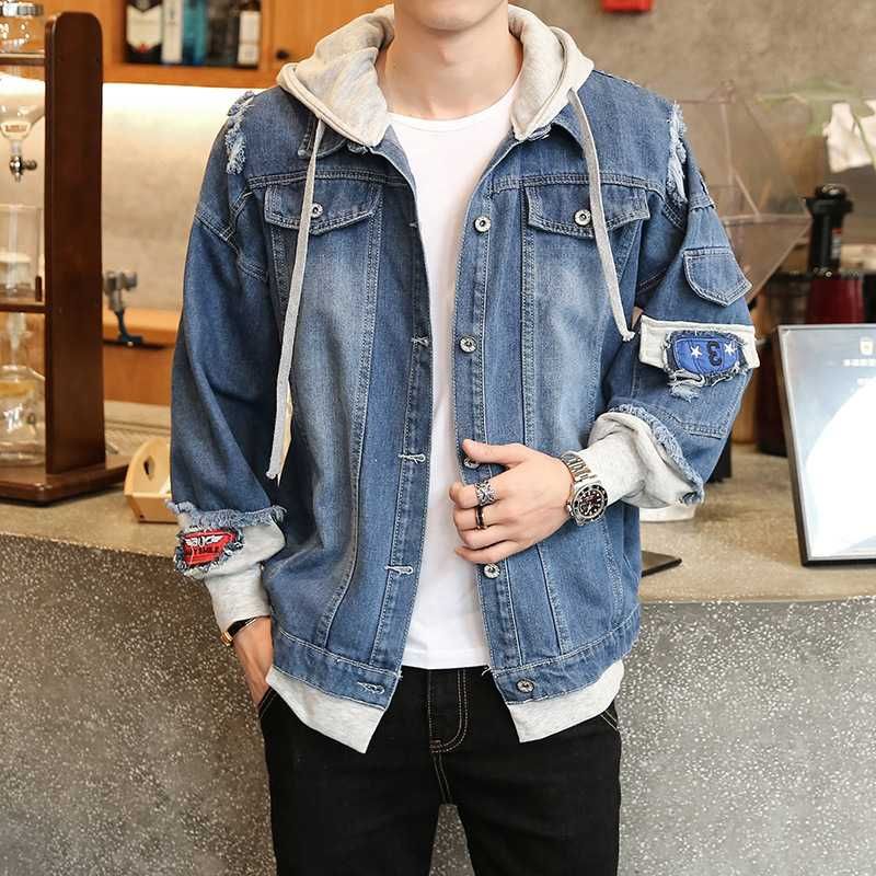 Jugando ajedrez Privilegiado Envío 2019 Primavera Otoño Jeans Chaqueta Vaquero Abrigo Moda Coreana Casual  Chaqueta Hombres Juventud Ropa De Mezclilla Chaquetas Masculinas Moda 685  De 36,42 € | DHgate